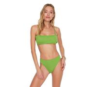 Trendyol FeMan Normal Waist High Leg Bikini Bottom Green