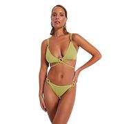 Trendyol FeMan Normal Waist Normal Trotter Bikini Bottom,Green,36