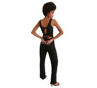Trendyol FeMan Plain Middle Knit Jumpsuit