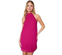 Trendyol FeMan Shift Regular fit Woven Dress,Plum,36