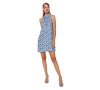 Trendyol FeMan Shift Relaxed fit Woven Dress,Very Colorful,36