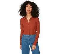 Trendyol FeMan Slim fit Basic Shirt Collar Knit Blouse