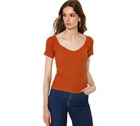 Trendyol FeMan Slim fit Bodycon Sweetheart Knit Blouse