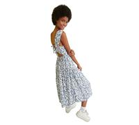 Trendyol FeMan Young Midi Skater Regular fit Woven Dress Blue