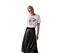Trendyol FeMan Young Regular fit Basic Crew Neck Knit T-Shirt White