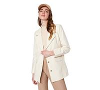Trendyol Jacket - Cream - Relaxed,Cream,38