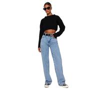 TRENDYOL Jeans - Blue - Wide Leg, lightblue, 6
