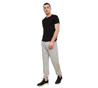 Trendyol Man Basic Normal Waist Elastic Cuff Oversize Tracksuit Bottoms Grau