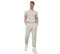 Trendyol Man Basic Normal Waist Elastic Cuff Oversize Tracksuit Bottoms Grau