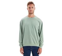Trendyol Man Basics Oversize Basic Crew neck Knit Sweatshirt Mint