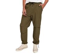 TRENDYOL MAN Men's Khaki Jogger Fit Baggy Parachute Trousers Tmnss23pl00045 Pants, L