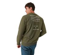 Trendyol Man menswear Regular Basic Crew neck Knit Sweatshirt Khaki
