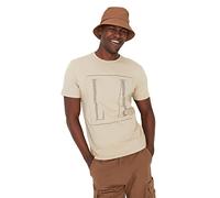 Trendyol Man Menswear Regular fit Basic Crew Neck Woven T-Shirt Beige