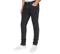 Trendyol Man Normal Waist Straight Leg Skinny Jeans,Black-1002,29