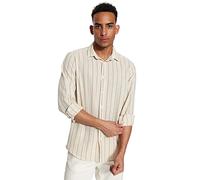Trendyol Man Regular fit Basic Shirt Collar Woven Shirt,Black,L
