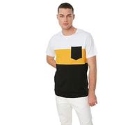 Trendyol Man Slim Basic Crew Neck Knit T-Shirt Mustard