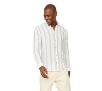 Trendyol Man Slim fit Basic Button Placket Woven Shirt Grün