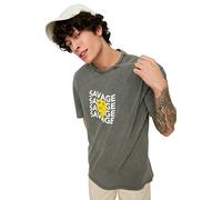 Trendyol Man Young Relaxed fit Basic Crew Neck Knit T-Shirt