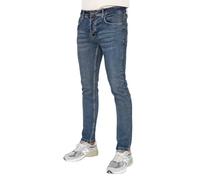 Trendyol Men's Man Normal Waist Skinny Jeans, Navy Blue, 36
