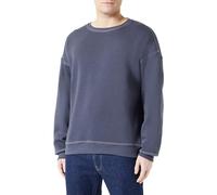 Trendyol Men's Straight Long Sleeve Plus Size Sweatshirts, Anthracite, S