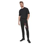 Trendyol Men's Trendyol Man Normal Waist Regular Sweatpants, Black, M UK