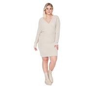 Trendyol Plus Size Dress - Beige