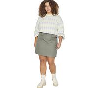 Trendyol Plus Size Skirt - Khaki - Mini