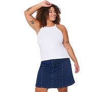 Trendyol Plus Size Undershirt - White,White,4XL