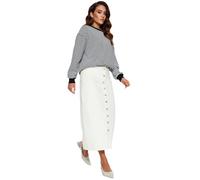Trendyol Skirt - Ecru - Maxi,Ecru,38