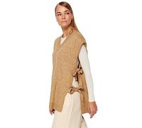 Trendyol Sweater - Beige - Relaxed fit,Beige,M