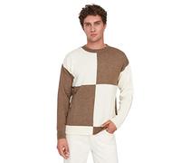 Trendyol Sweater - Brown - Oversize
