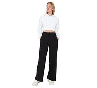 Trendyol Sweatpants - Black - Wide Leg
