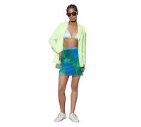 Trendyol Woman A-line Fitted Knit Skirt,Green,M