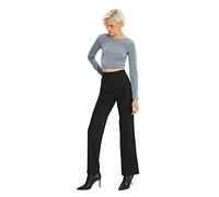 Trendyol Woman Basics High Waist Straight Leg Straight Pants Schwarz