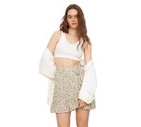 Trendyol Woman Mini Ruffle Hem Regular fit Woven Skirt