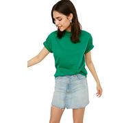 Trendyol Women Basic Regular fit Basic High Neck Knitted T-Shirt Grün