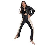 Trendyol Women Basics High Waist Flare Leg Flare Trousers Schwarz