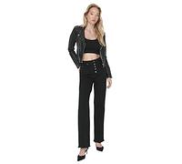 Trendyol Women Basics High Waist Straight Leg 90's Wide Leg Jeans Black