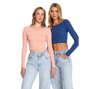 Trendyol Women Fitted Basic Boat Neck Knit Blouse