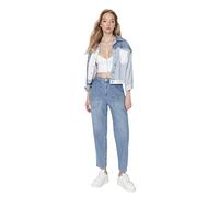 Trendyol Women High Waist Skinny fit Mom Jeans Blue