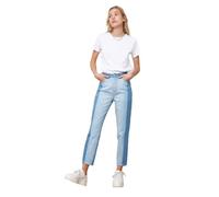Trendyol Women High Waist Straight Leg Mom Jeans Blau