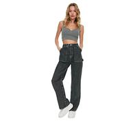 Trendyol Women High Waist Wide Leg 90's Wide Leg Jeans