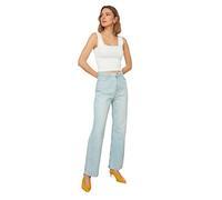 Trendyol Women High Waist Wide Leg 90's Wide Leg Jeans