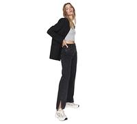 Trendyol Women High Waist Wide Leg Wide Leg Jeans Black