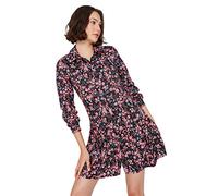 Trendyol Women Mini Basic Regular fit Woven Dress,Very Colorful,36