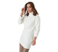 Trendyol Women Mini Pullover Dress Regular Knitwear Dress Ecru
