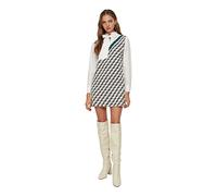 Trendyol Women Mini Shift Regular fit Knitwear Dress Navy Blue