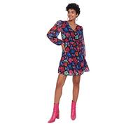 Trendyol Women Mini Skater Regular Woven Dress Schwarz