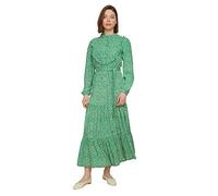 Trendyol Women Modest Maxi A-line Regular Woven Modest Dresses Green