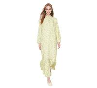 Trendyol Women Modest Maxi A-line Regular Woven Modest Dresses Green
